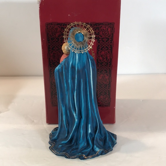 Madonna Mary Jesus Statue Vatican Library w/ Box - Picture 6 of 8